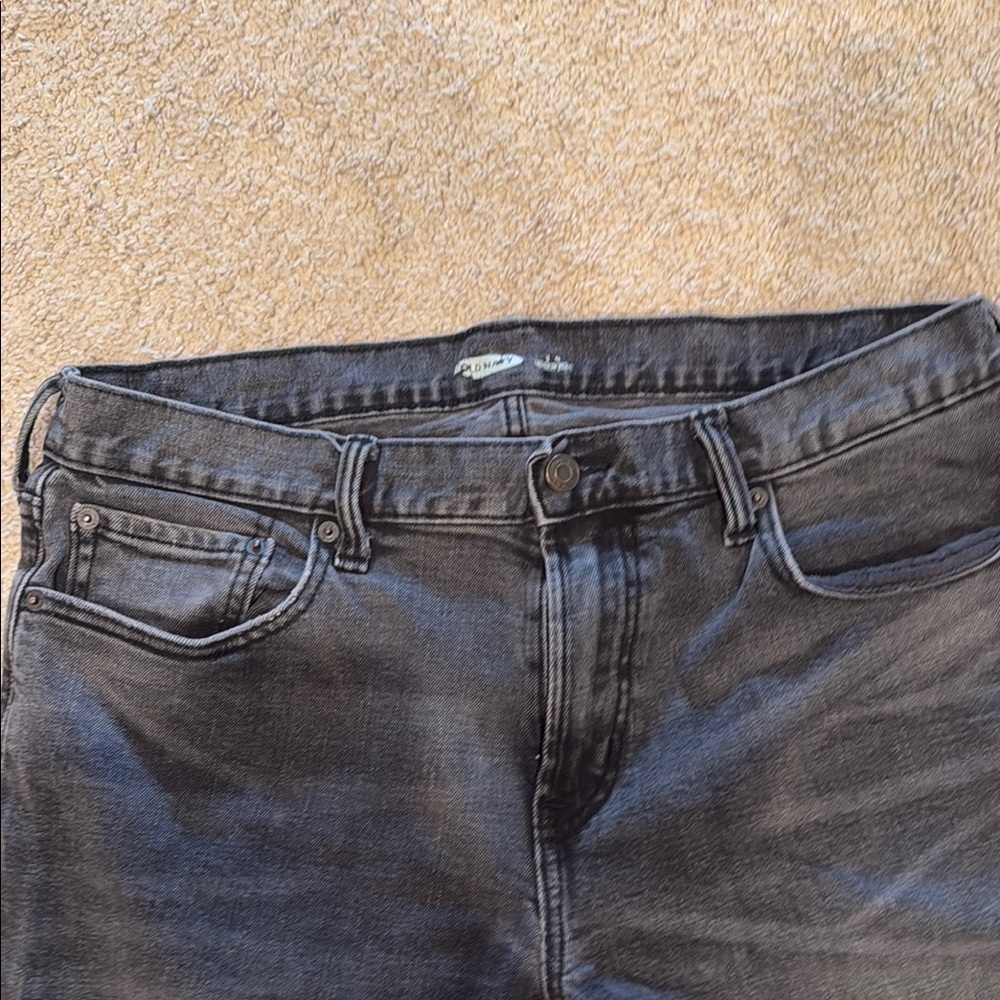 Old Navy Black Jean Shorts Summer Essential - Picture 2 of 5
